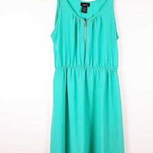Rue 21 Turquoise Summer Medium Strap Dress